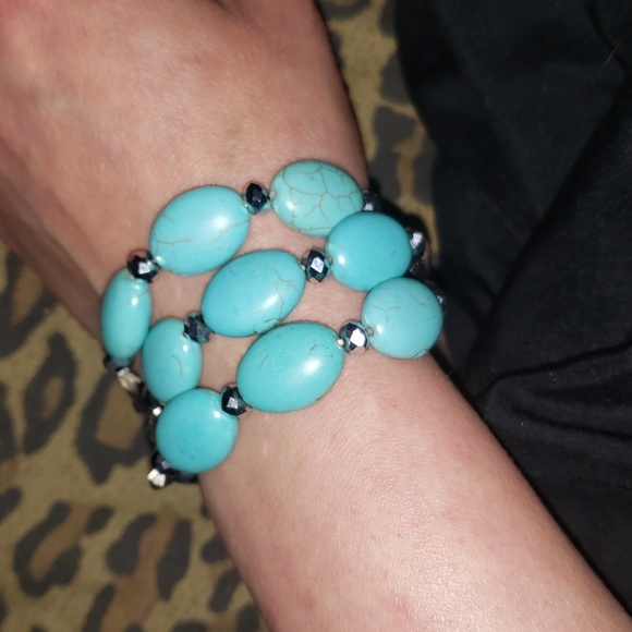 Turquoise bracelet - Picture 2 of 6